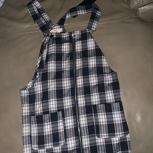 Francesca’s Overall Plaid Dress